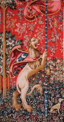  The Lion Hunt A Tapestry Woven With Threads of Valor and Majesty